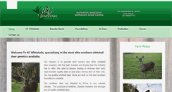 Desktop Screenshot of kcwhitetails.com